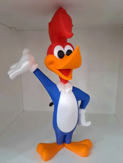 Pica-pau 3d Impresso