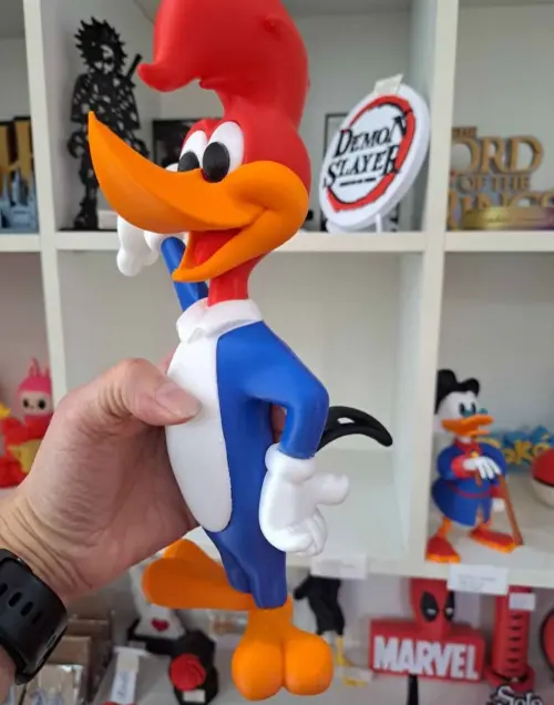 Pica-pau 3d Impresso
