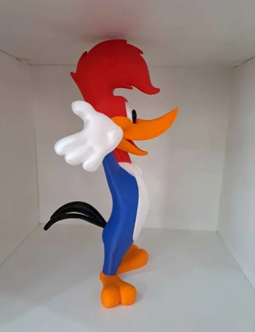 Pica-pau 3d Impresso