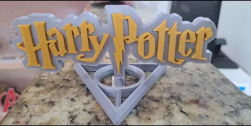 Placa Decorativa Harry Potter 3d