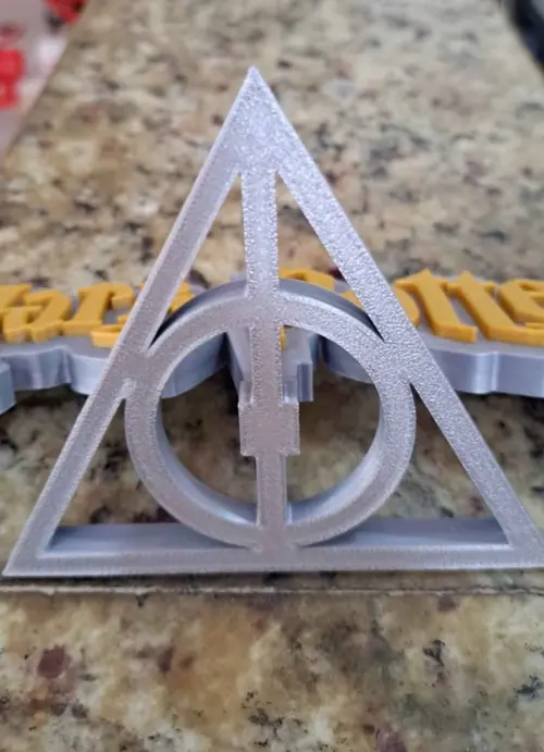 Placa Decorativa Harry Potter 3d