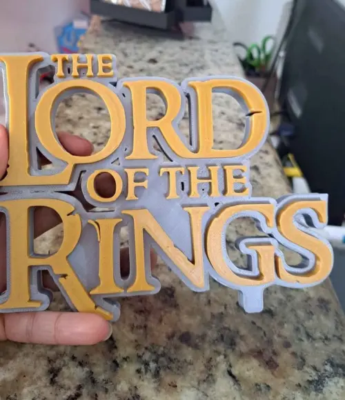 Placa Decorativa The Lord Of The Rings