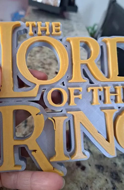 Placa Decorativa The Lord Of The Rings