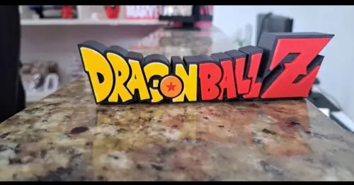 Placa Dragonballz 3d