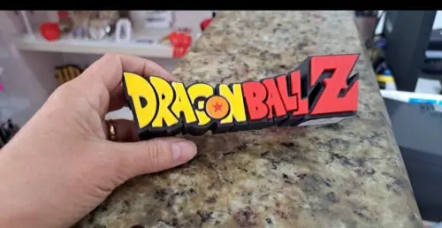 Placa Dragonballz 3d