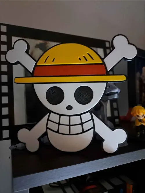 Placa Pirata One Piece