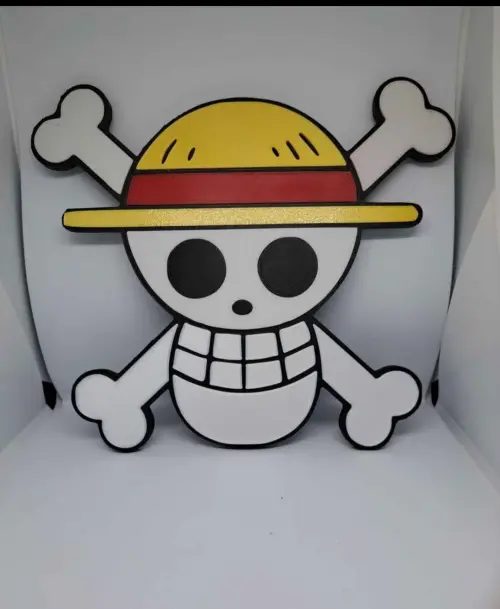 Placa Pirata One Piece