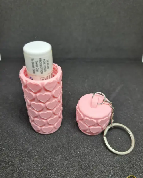 Porta Batom Chaveiro - Impressão 3d
