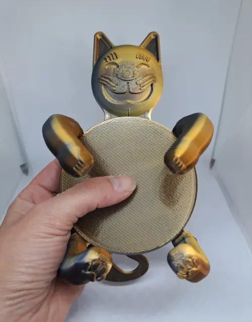 Porta Copo Abraço do Gato Decorativa Impresso 3d