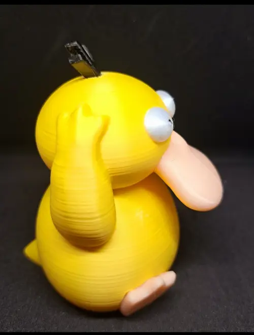 Psyduck 3d Impresso- Pokémon