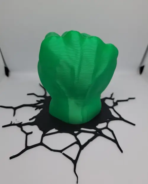 Punho Hulk 3d Impresso