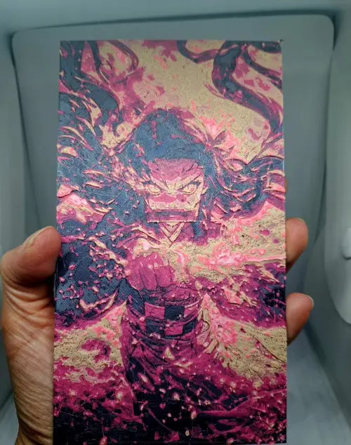 Quadro Nesuko Demon Slayer 3d
