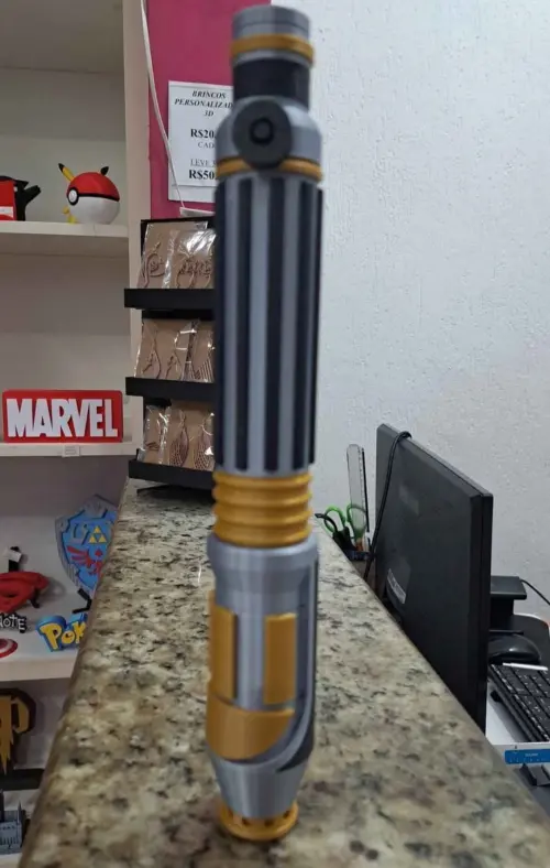 Sabre de Luz Jedi 3d Print