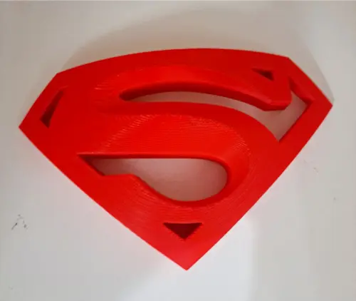 Símbolo 3d Superman
