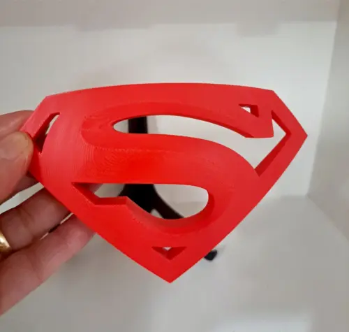 Símbolo 3d Superman