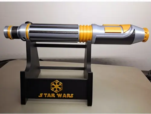 Suporte Duplo para Sabre de Luz 3d