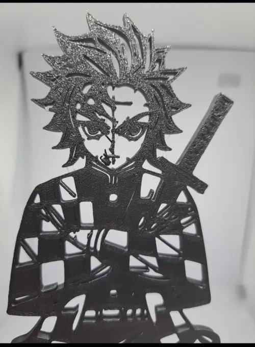 Tanjiro Kamado Figura Geometric 3d