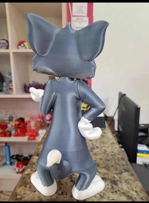Tom 3d Impresso Desenho Tom& Jerry
