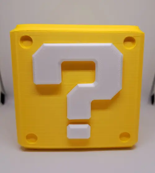 Bloco do Super Mario 3d Print
