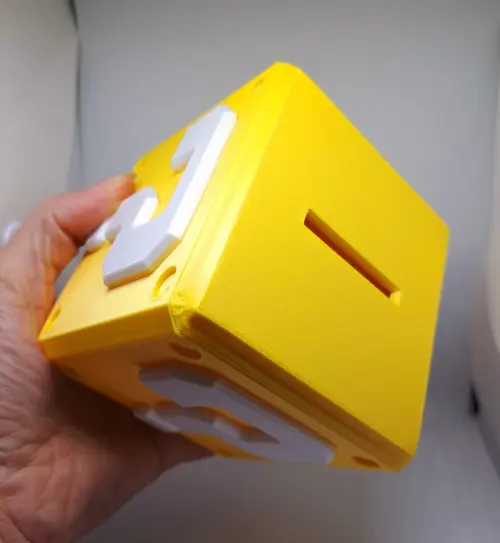 Bloco do Super Mario 3d Print