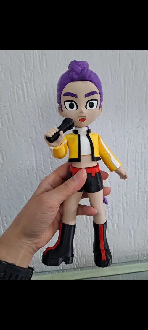 Boneca 3d Articulada - Estilo Rumi