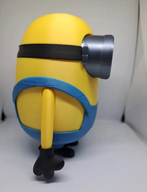 Boneco Amarelo 3d Inspirado Minions