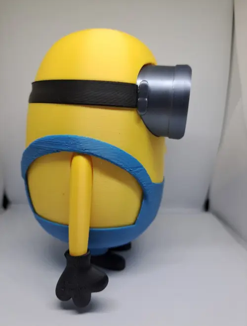 Boneco Amarelo 3d Inspirado Minions