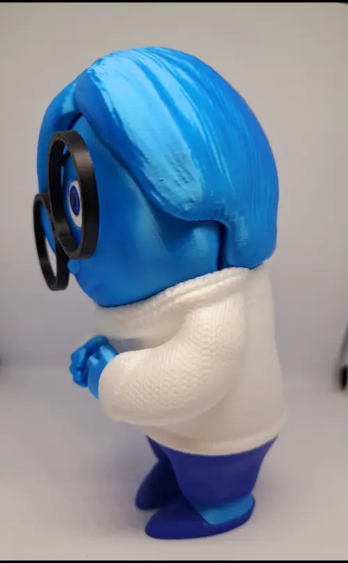 Boneco da Tristeza Filme Divertida Mente 3d