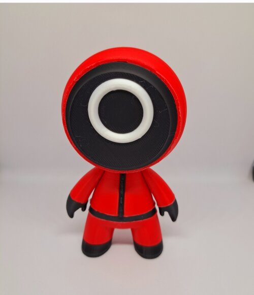 Boneco Vermelho Round 6