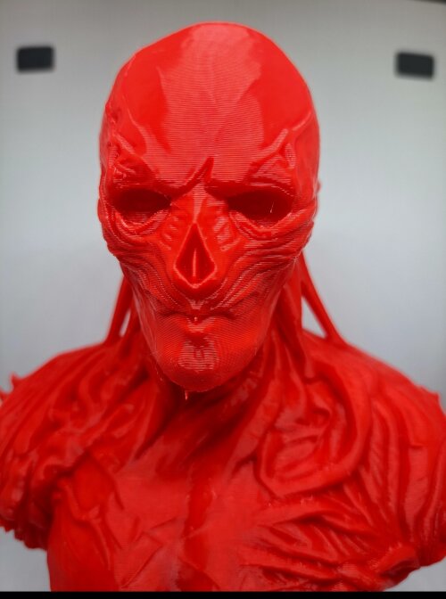 Busto 3d Vilão Série Ficção