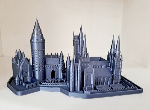 Castelo Hogwarts 3d Impresso Harry Potter