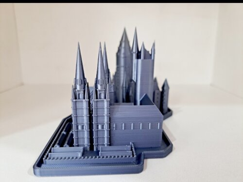 Castelo Hogwarts 3d Impresso Harry Potter