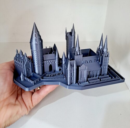 Castelo Hogwarts 3d Impresso Harry Potter