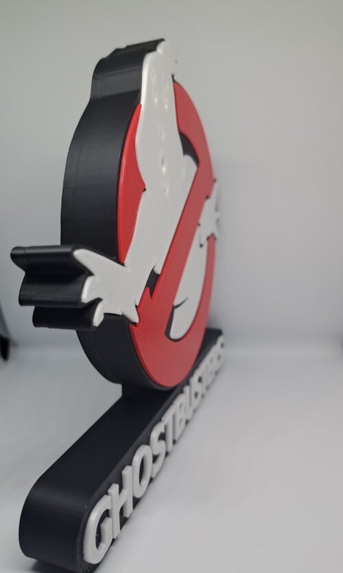 Ghostbusters Placa 3d Impresso