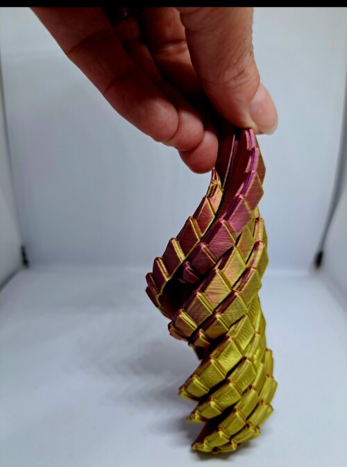 Fidget Mini Ovo de Dragão Articulado 3d Antiestresse