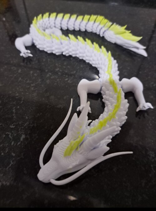 Dragão Articulado 3d - Inspirado Anime Chihiro