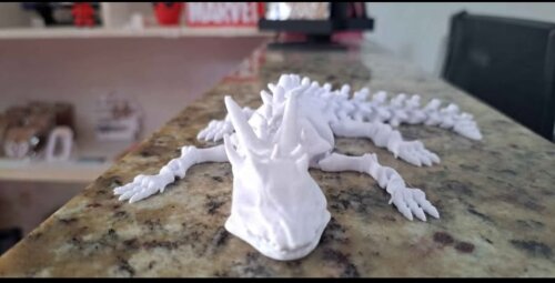Dragao Esquelético Articulado