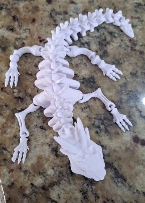 Dragao Esquelético Articulado