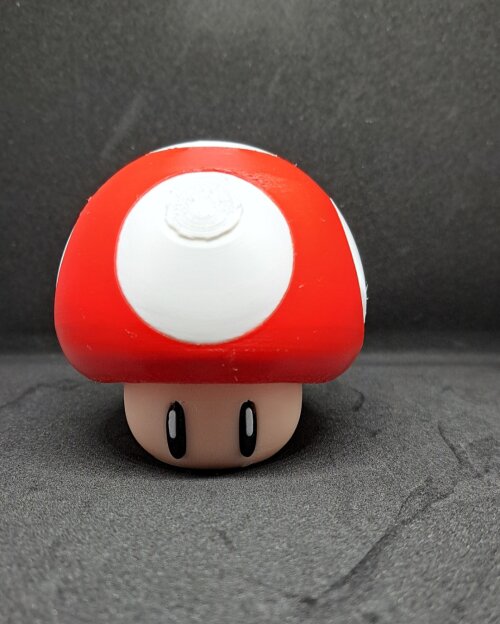 Cogumelo Super Mario Impressão 3d