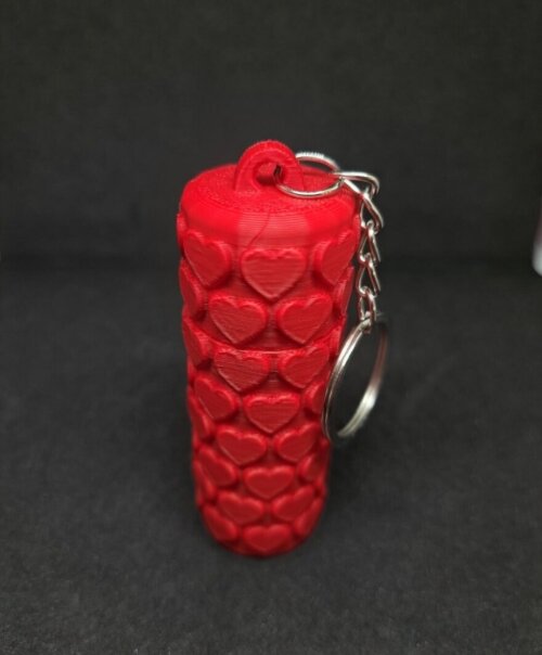 Porta Batom Chaveiro - Impressão 3d