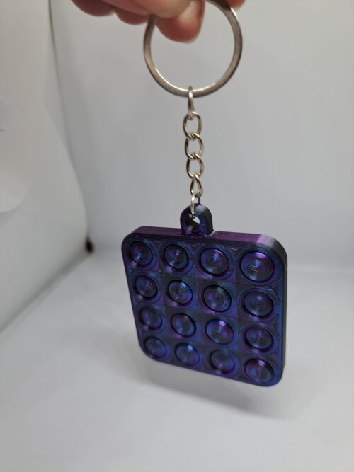 Chaveiro Sensorial 3D  Plastico Bolha