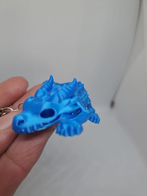 Chaveiro Dragão Esqueleto Articulado – Impressão 3D