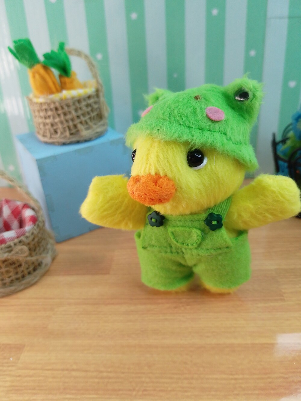 Pato fofo chaveiro