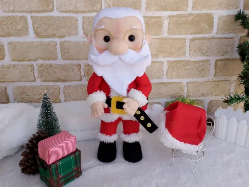 O casal mais amado do Natal pronto para abençoar o seu lar!