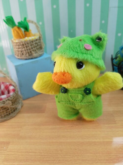 Pato fofo chaveiro