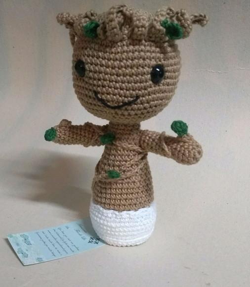 Amigurumi Baby Groot Grande