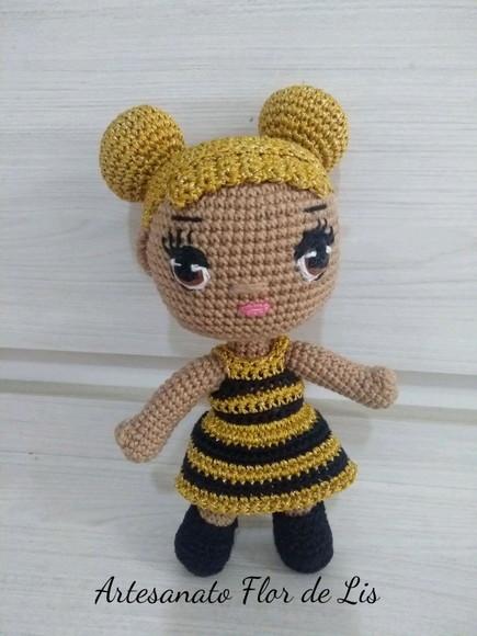Amigurumi Boneca Bee