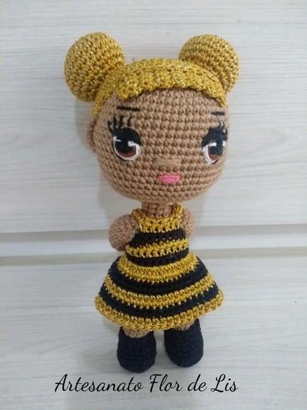 Amigurumi Boneca Bee