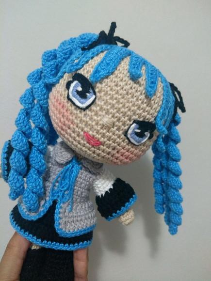 Amigurumi Boneca Maku