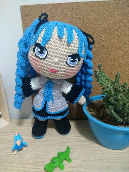 Amigurumi Boneca Maku